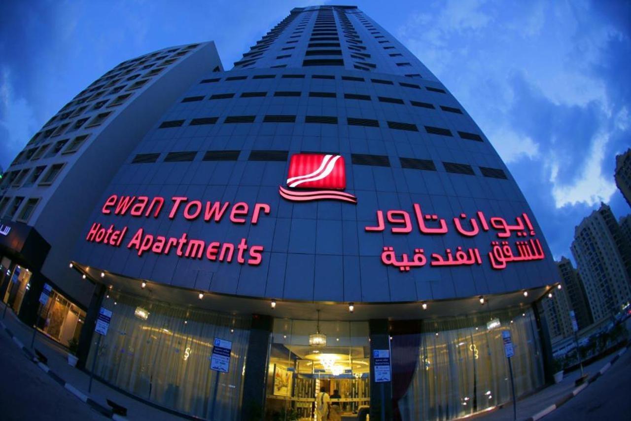 Ewan Tower Hotel Apartments Adschman Exterior foto