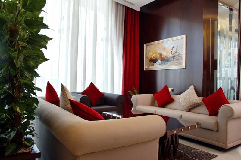 Ewan Tower Hotel Apartments Adschman Exterior foto